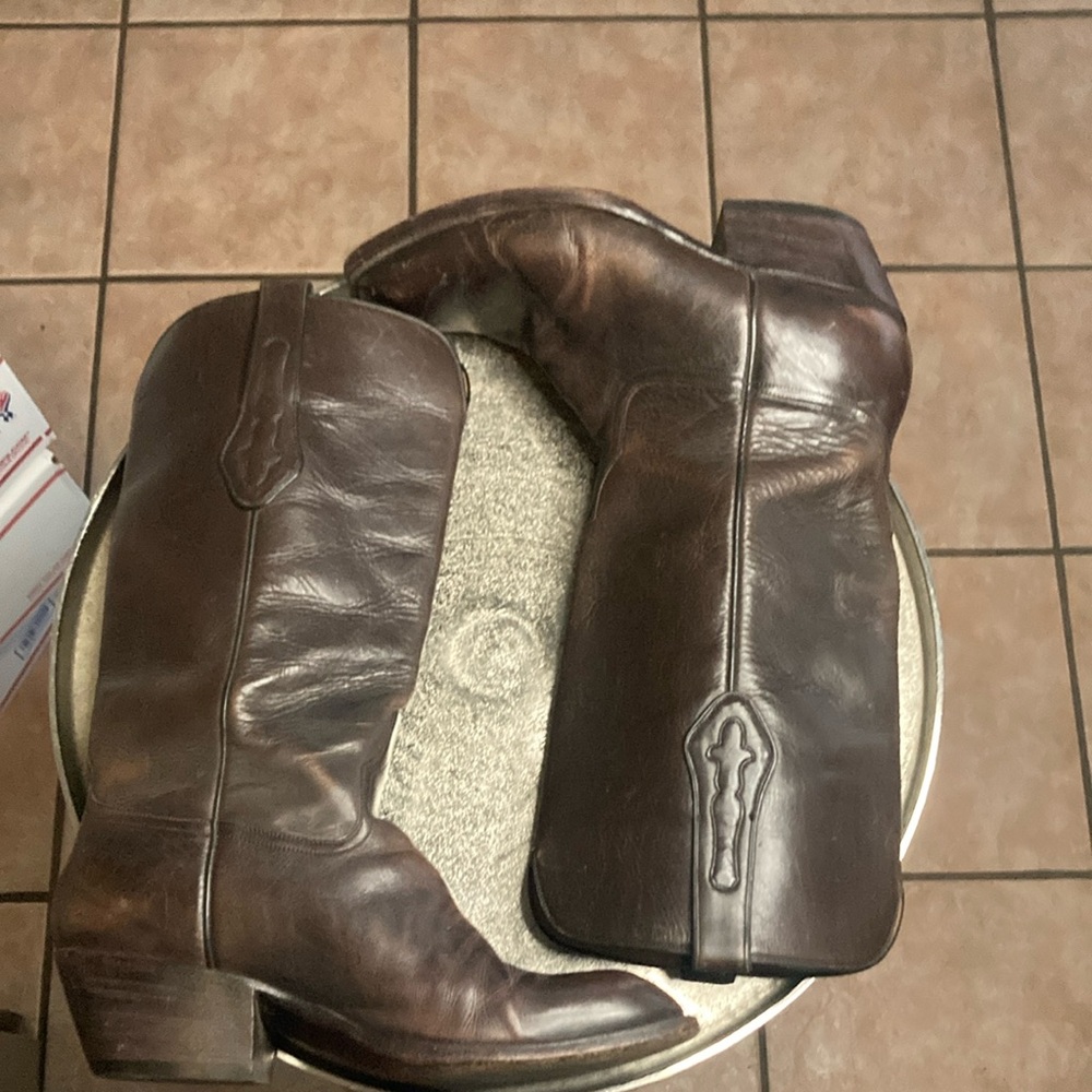 Bespoke cowboy boot about 8.5